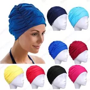 Fashionable Swimming Cap Full - PVC
