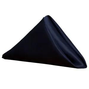 Navy Blue 50cmx50cm Square Table Napkins Soft Handkerchief R