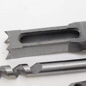 [12MM] 1Pcs Woodworking Square Hole Drill Bit Square Hole Tr