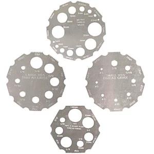 Toledo 4 Piece Thread Gauge Set