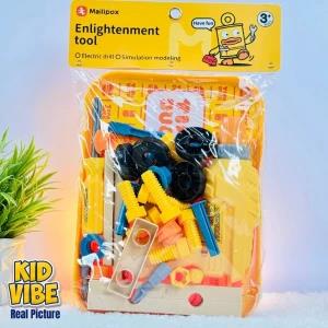 Kids Power Tools Set - Drill and Screw Simulation
