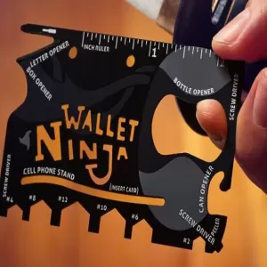 Ninja Wallet 18 In 1 Tool Kit