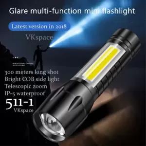 Waterproof and Dustproof Torch Mini Portable Working lamp XP