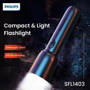 Philips Flashlight SFL1403 Rechargeable LED Torch