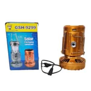 solar charging camping light