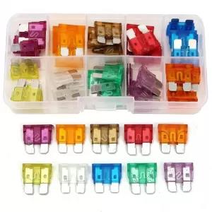 10Pcs Blade Fuses Assortment Kit Car Truck Motor 10 Values