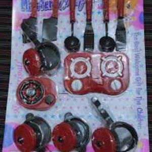 12pcs of Kitchen set for kids - Multi Color
