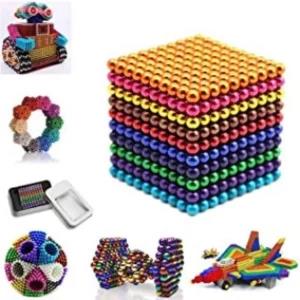 5MM 217 PCS COLORFUL CUBE MAGIC BALLS