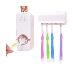 Automatic One-Touch Toothpaste Dispenser