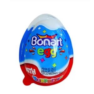 Bonart Chocolate Egg with Toy for Boys 25 gm Alternative for