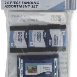 Deco 24 PCE Sanding Assortment Set