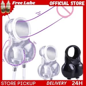 Electric Shock Pulse Scrotum Testicles Chastity sex toy