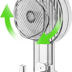 Generic Rotating Suction Cup Hooks Multi-Purpose 3pcs