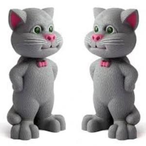 Generic Talking Tom Cat AI Touch & Recording Toy