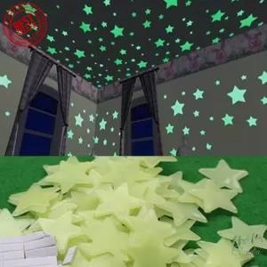 Green 72Pcs Set Kids Bedroom Beautiful Fluorescent Radium St