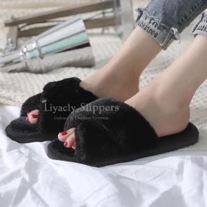 Liyacly Indoor Slippers Soft House Bedroom Lovers gift