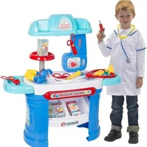 Medical Toy Doctor Kit for Kids Toddler Dentist Playset-
