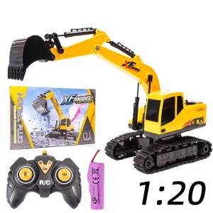 New 1/20 Remote Control Excavator 7 Channel RC Excavator