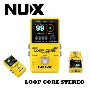 NUX Loop Core Stereo Guitar Looper Pedal, 6 hours recording