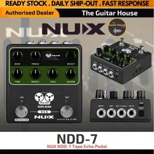 NUX NDD-7 Tape Echo Delay Guitar Effects Pedal