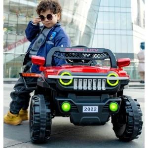 Rechargeable Ride Jeep Remote Control MB2022 RED COLOR