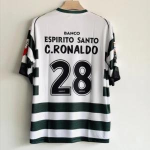 Sporting 2002-03 Home & 2023-24 Third Kit CR7 jersey