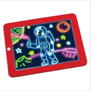 Stabdard Kids Learning Magic Sketch Drawing Pad Light Up LED