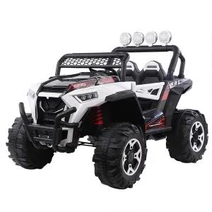 White Kids Rechargeable Off Road Ride on Jeep NEL919 (MB3011
