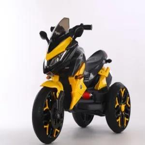 Yellow Kids Ride On Rechargeable Bike HS5188 (MB8008)