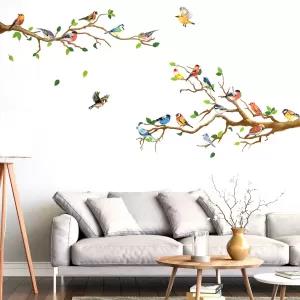 Animal Tree cartoon animals tree bridge baby children bedroo