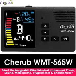 Cherub WMT-565W 5-in-1 Rechargeable Wind Instrument Tuner