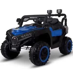 Blue Kids Ride On Electric Rechargeable Jeep 909 (MB5816)