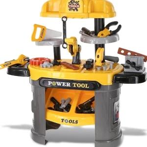Kids Power Tools Bench Workshop - Kids Workbench Box