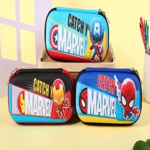 Light blue Pencil Case for Girls Boys 3D Cloth Unicorn Aveng