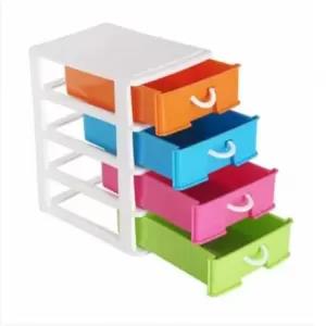 Mini Multi Colour 4 Drawer Set