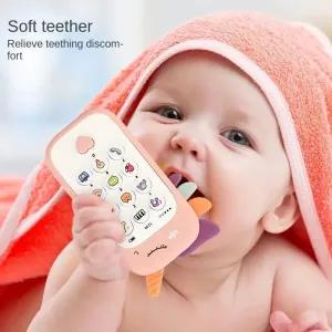 Babys Pretend Play Cellphone Toy Music Language