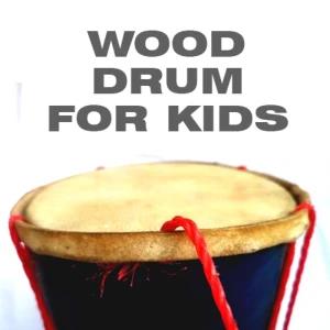 Wooden Drum for Kids / ලී බෙර