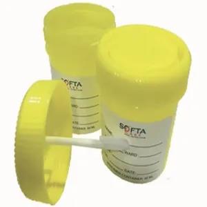 Generic Stool Container Yellow 5pcs Pack