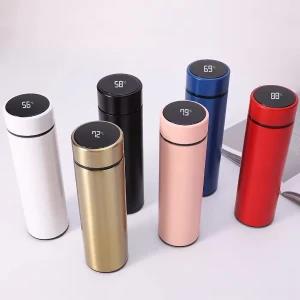 Smart LED water bottle Stainless Steel Temperature 500ml