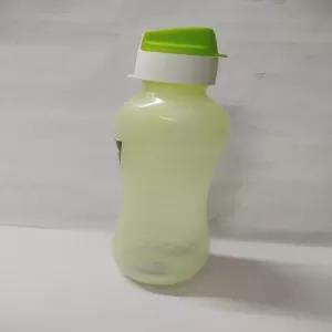 Children Straw Water Bottle - 500ML Light Green