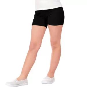 SASA 6-12 Years Pure Cotton Stretch Pinky Short Black