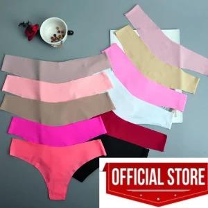 fancy ice-silk seamless women thong