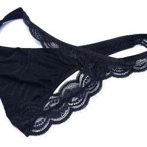 Men Sexy Lace Thong Underwear