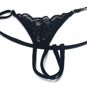 Sexy Thong Pantie.Pantie with the bottom part removed.
