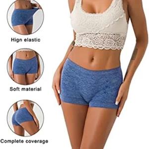 Women / Girl Low Waist Pure Cotton Box Panties