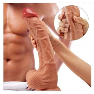 10.5 Mega Silicone Realistic Dildo with Suction Cup