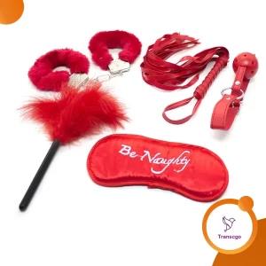 BDSM Bondage Kit Leather Restraint Adult Sex Games