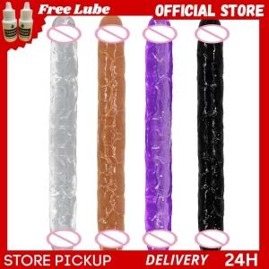Double head lesbian Long Dildo sex toy