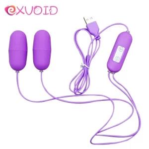 Dual Egg G-Spot Vibrator Sex Toys for Women Adult