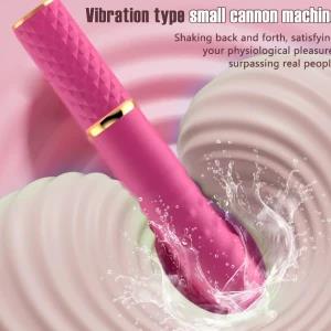 Generic Sex Machine Telescopic Dildo Vibrator